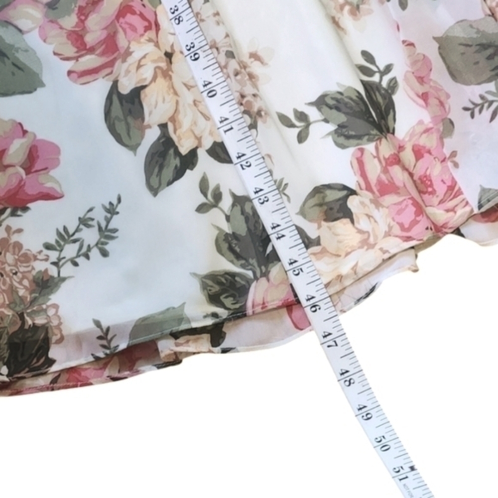 DIVINE HERITAGE FLORAL‎ MIDI DRESS XS - Picture 5 of 12